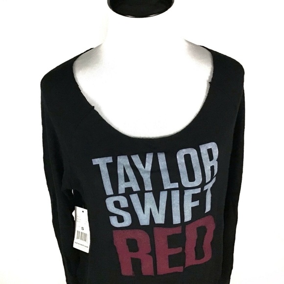 🦋Taylor Swift 2012 Red Tour Sweatshirt Small NWT! - Picture 3 of 8